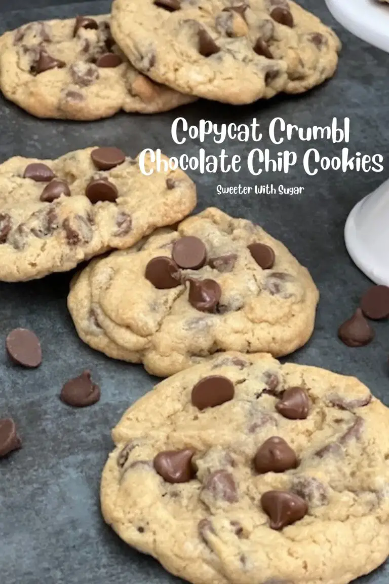 Copycat Crumbl Chocolate Chip Cookies