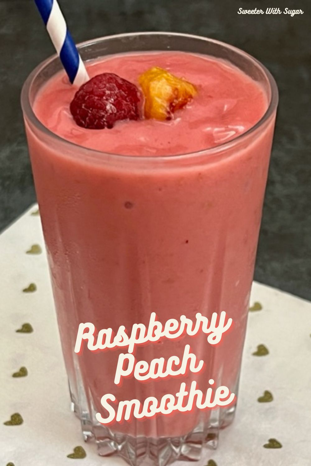 Raspberry Peach Smoothie