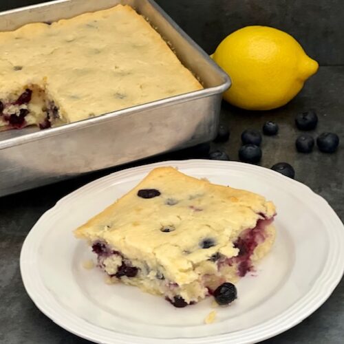 Lemon Blueberry Coffee Cake