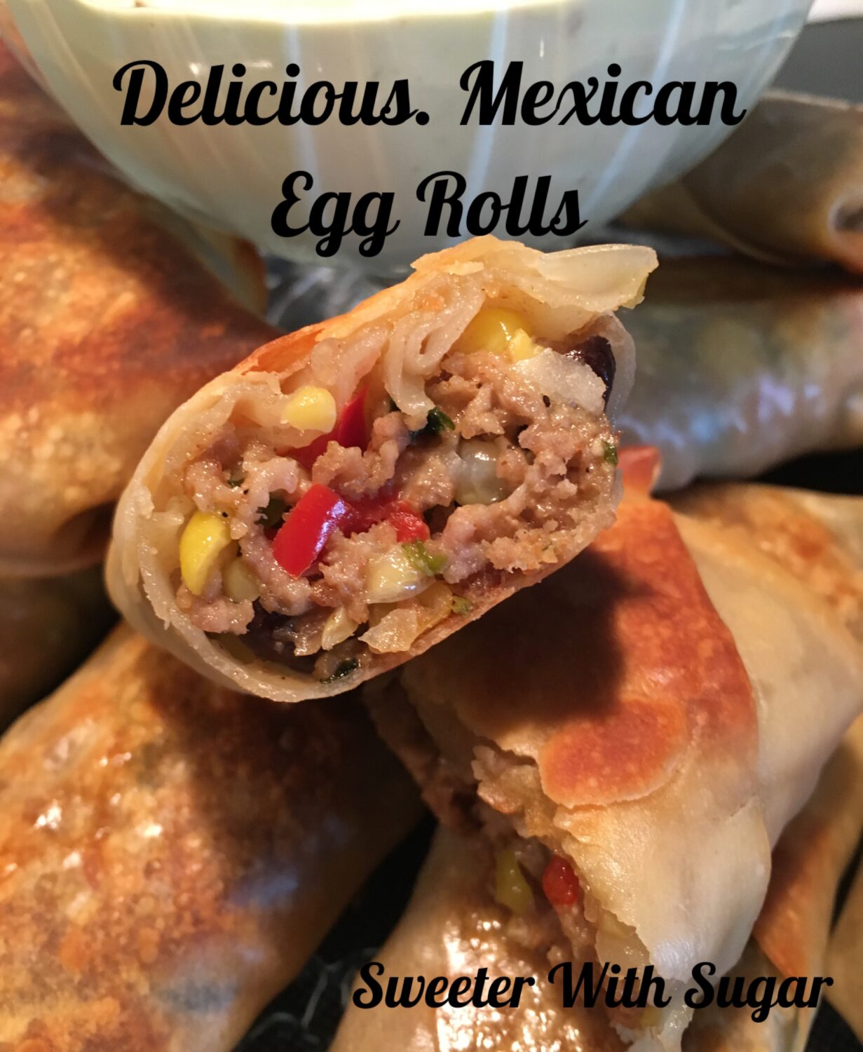 Mexican Egg Rolls