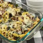 One Pan Tuscan Tortellini Casserole