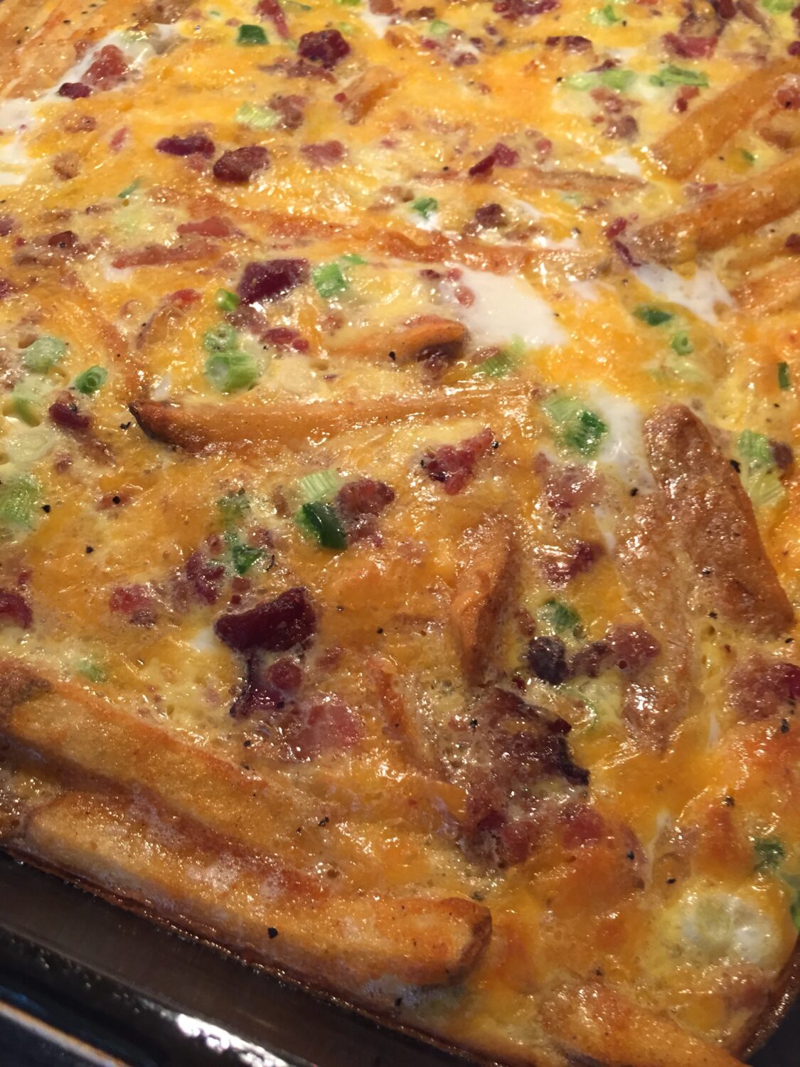 French Fry Breakfast Casserole | Sweeter With Sugar