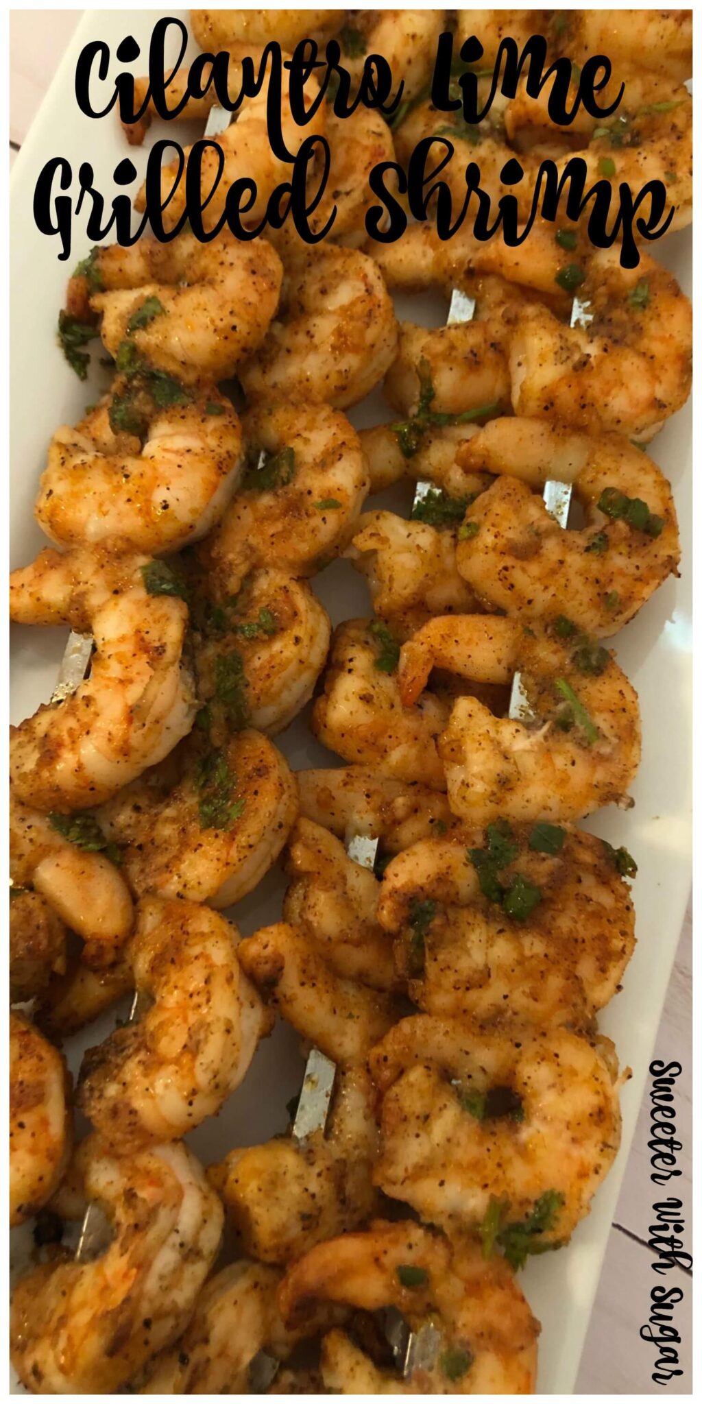 Cilantro Lime Grilled Shrimp