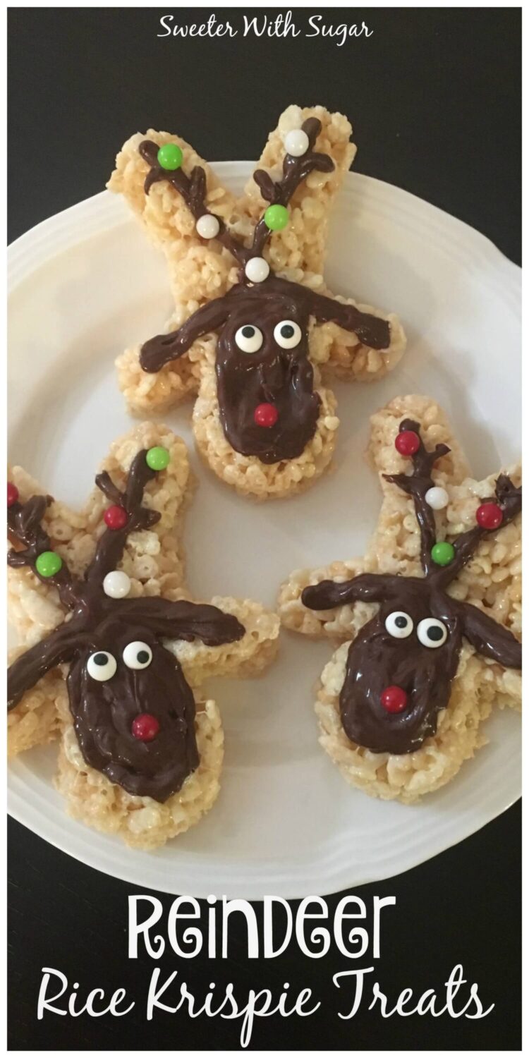 Reindeer Rice Krispie Treats