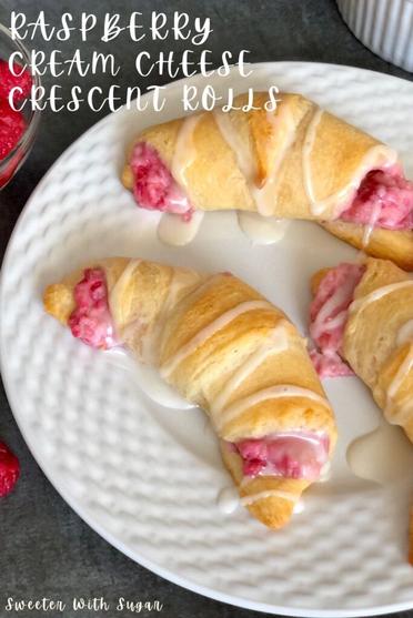 Raspberry Crescent Rolls - Made To Be A Momma