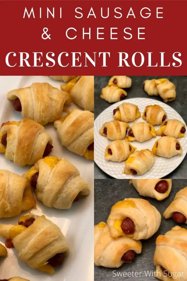 Mini Sausage and Cheese Crescent Rolls