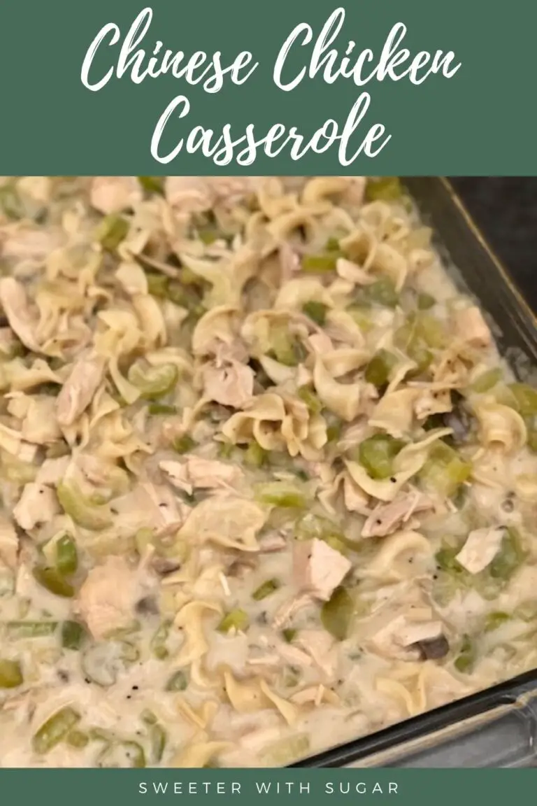 Chinese Chicken (or Turkey) Casserole