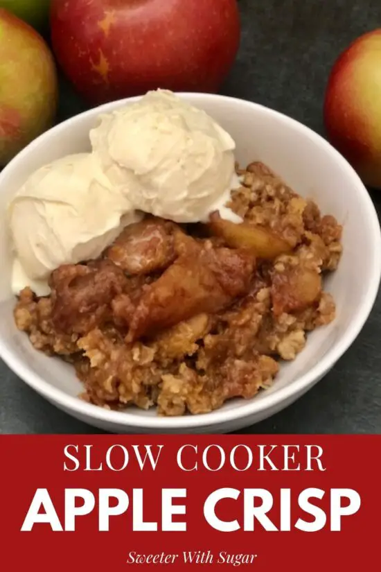 Slow Cooker Apple Crisp