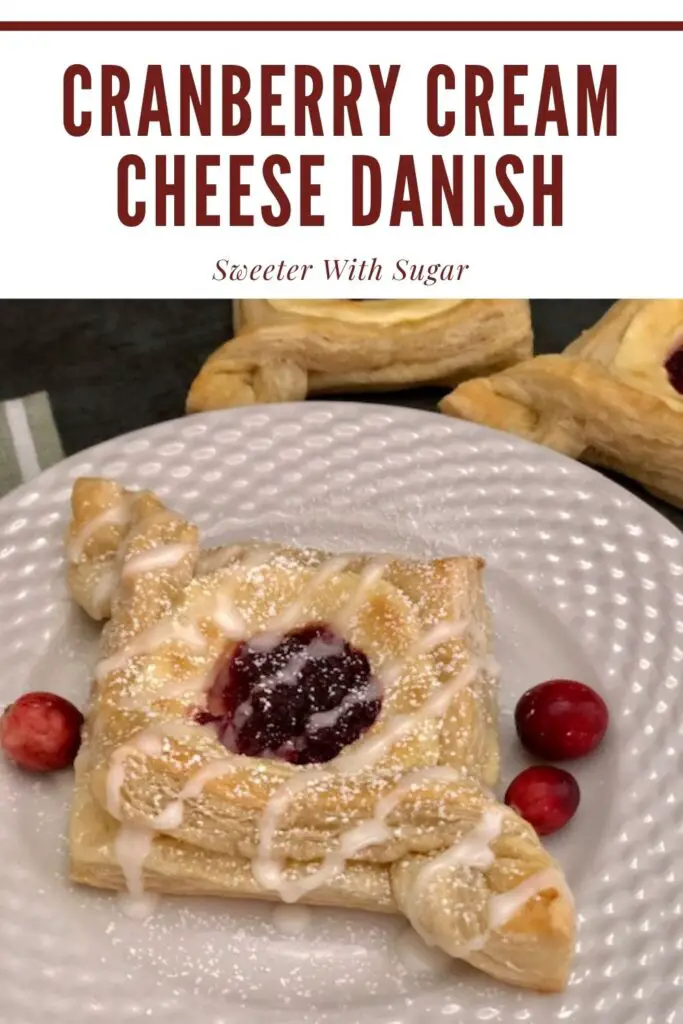 Cranberry Cream Cheese Danish