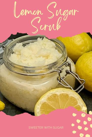 DIY Lemon-Sugar Hand Scrub