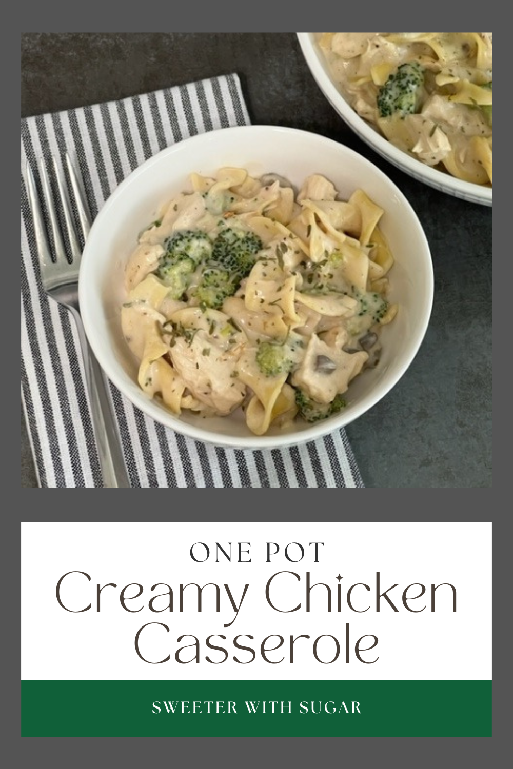 One Pot Creamy Chicken Casserole