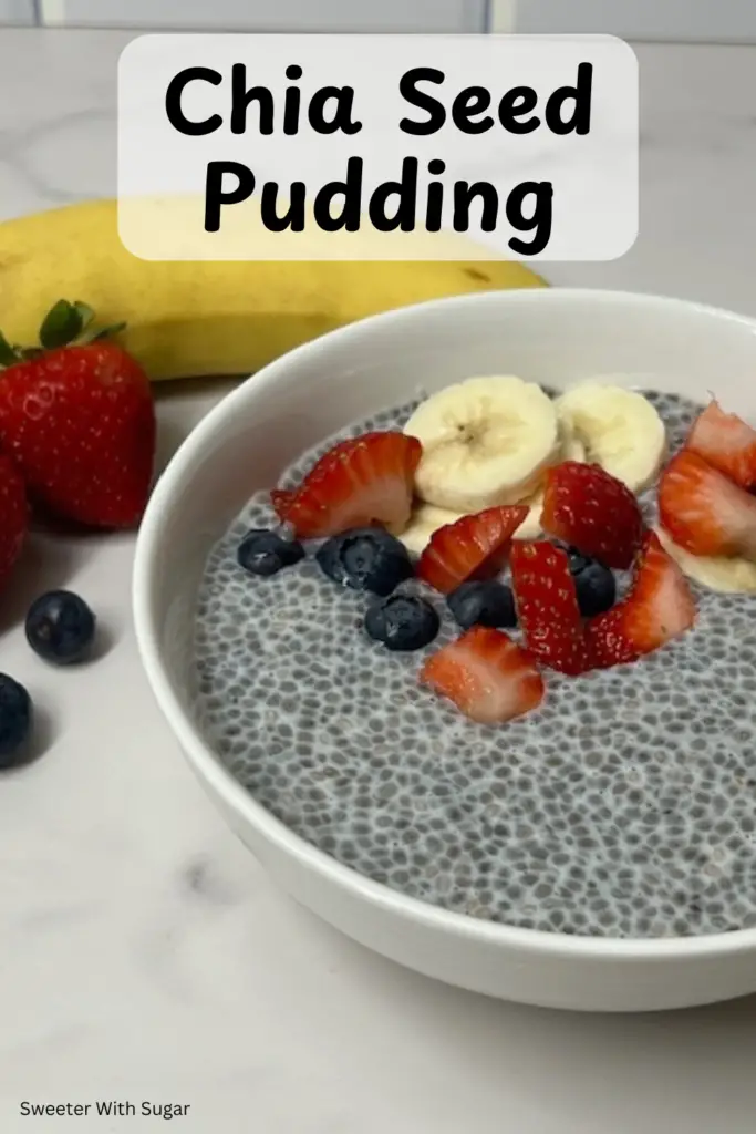 Start your day right with this easy and nutritious Overnight Chia Seed Pudding recipe! Made with chia seeds, milk, vanilla, salt and a touch of honey. Perfect for a quick breakfast or a healthy snack, it's customizable with your favorite toppings like fresh berries, nuts, or granola. Prepare it the night before and enjoy a delicious and energizing breakfast! #ChiaSeedPudding #HealthyBreakfast #OvernightRecipes #EasySnacks #Superfood #MealPrep #Nutritious