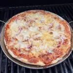 Grilled Barbecue Chicken Pizza