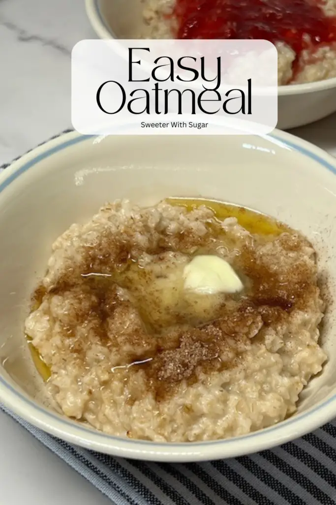 Start your day with this warm, delicious, and versatile Easy Oatmeal recipe! Ready in minutes, this classic breakfast is made with hearty oats and can be topped with fresh fruits, nuts, honey, or your favorite flavors. Perfect for busy mornings, it’s a nutritious and delicious way to fuel your day. #EasyOatmeal #HealthyBreakfast #QuickRecipes #OatmealLovers #WholesomeEats #CustomizableBreakfast #NutritiousAndDelicious