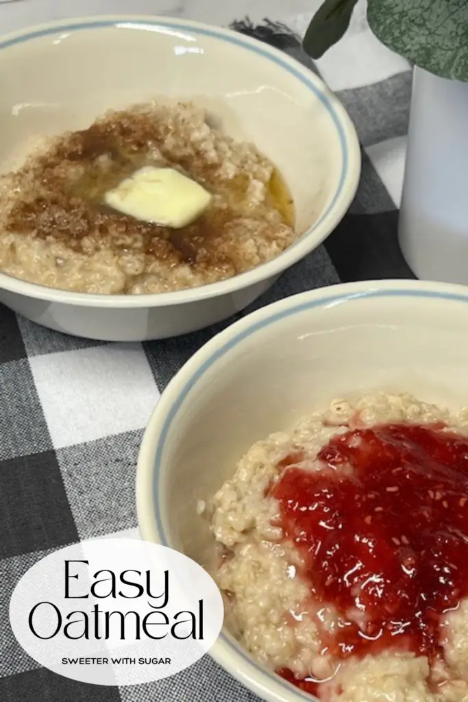 Start your day with this warm, delicious, and versatile Easy Oatmeal recipe! Ready in minutes, this classic breakfast is made with hearty oats and can be topped with fresh fruits, nuts, honey, or your favorite flavors. Perfect for busy mornings, it’s a nutritious and delicious way to fuel your day. #EasyOatmeal #HealthyBreakfast #QuickRecipes #OatmealLovers #WholesomeEats #CustomizableBreakfast #NutritiousAndDelicious