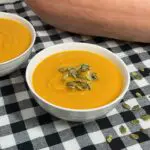 Roasted Banana Squash Soup-Sweeter With Sugar